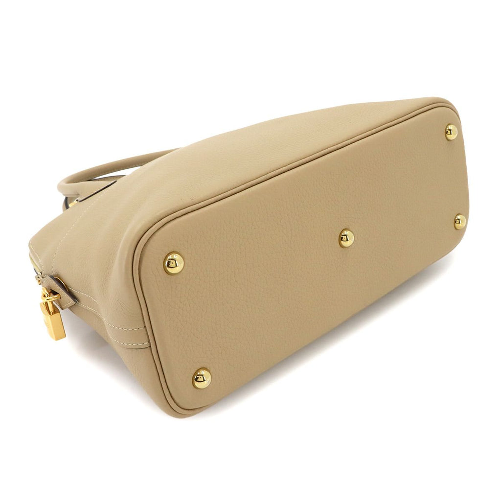 Hermes Bolide 31 2-Way Bag Taurillon Clemence Trench Gold — view 5