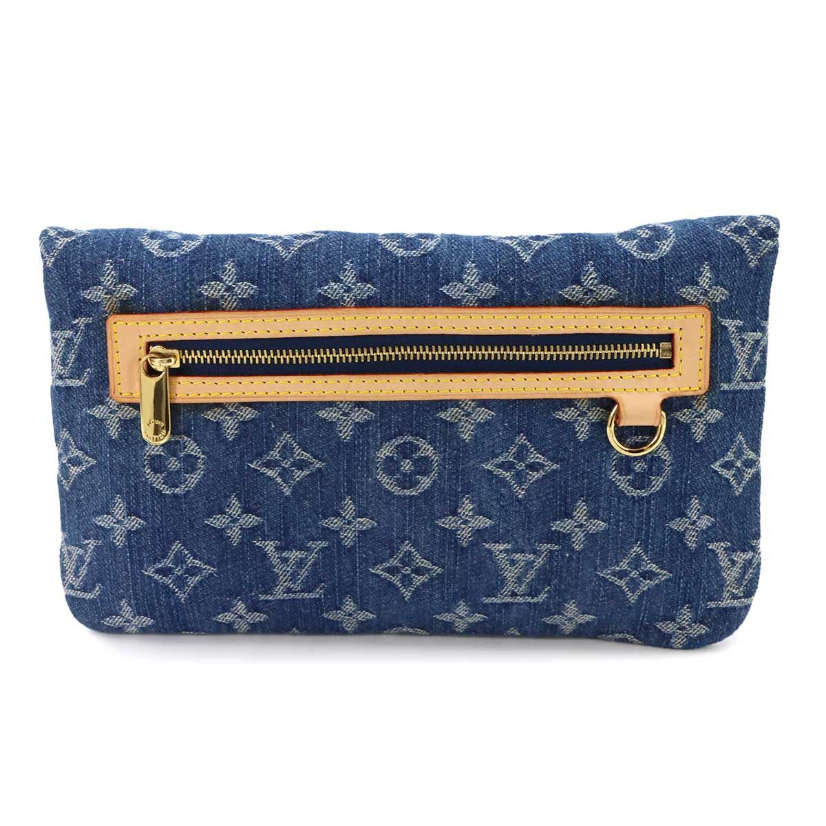 Louis Vuitton Monogram Denim Pochette Plat — view 2