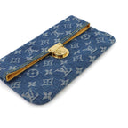 Louis Vuitton Monogram Denim Pochette Plat — view 4