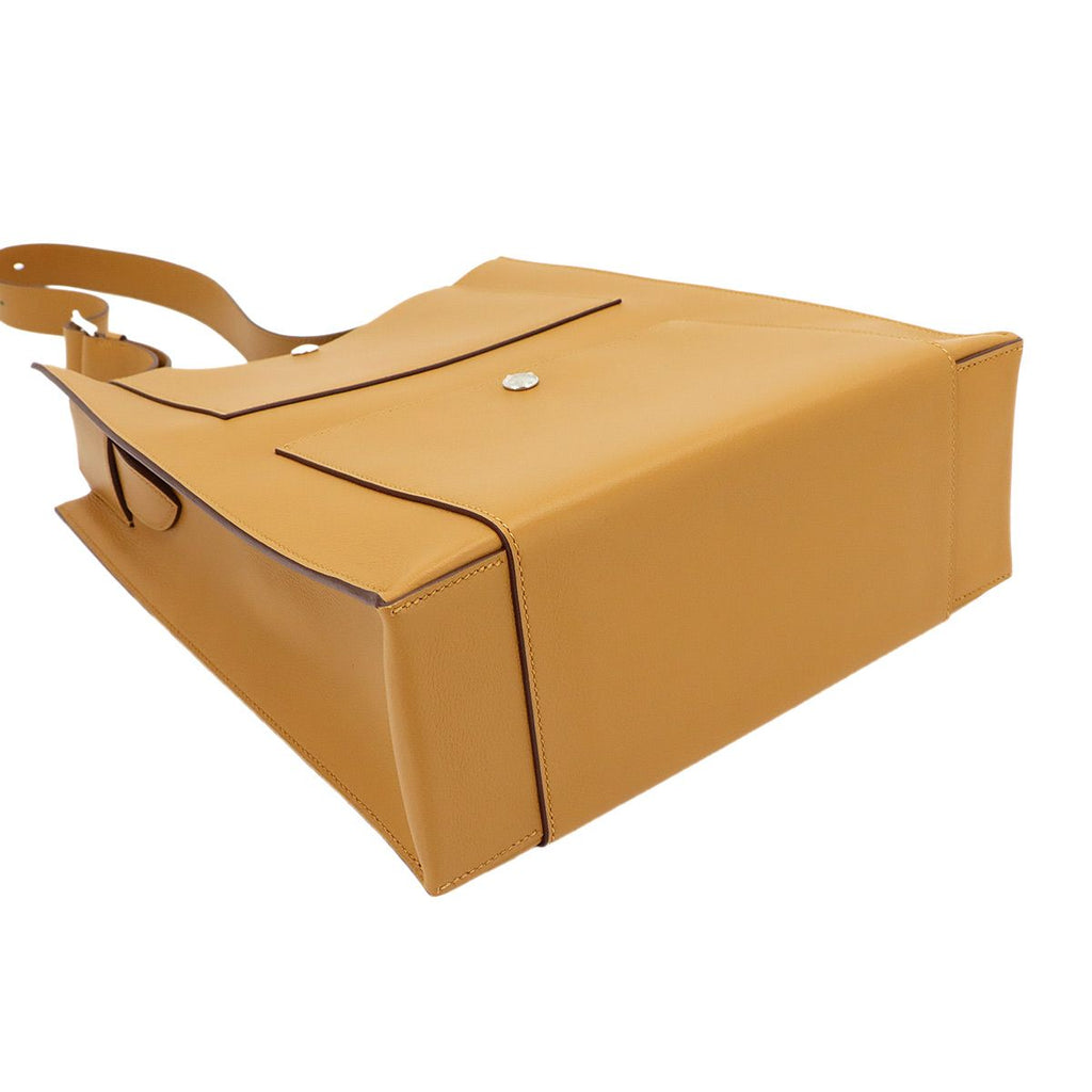 Hermes Cab'h Tote Bag Evercolor Ca Glitter Brown — view 5