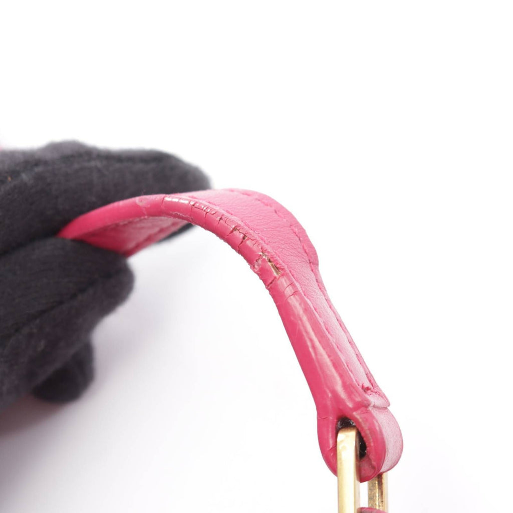 Saint Laurent Paris Shoulder Bag Lou Pink Leather — view 7
