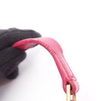Saint Laurent Paris Shoulder Bag Lou Pink Leather — view 7