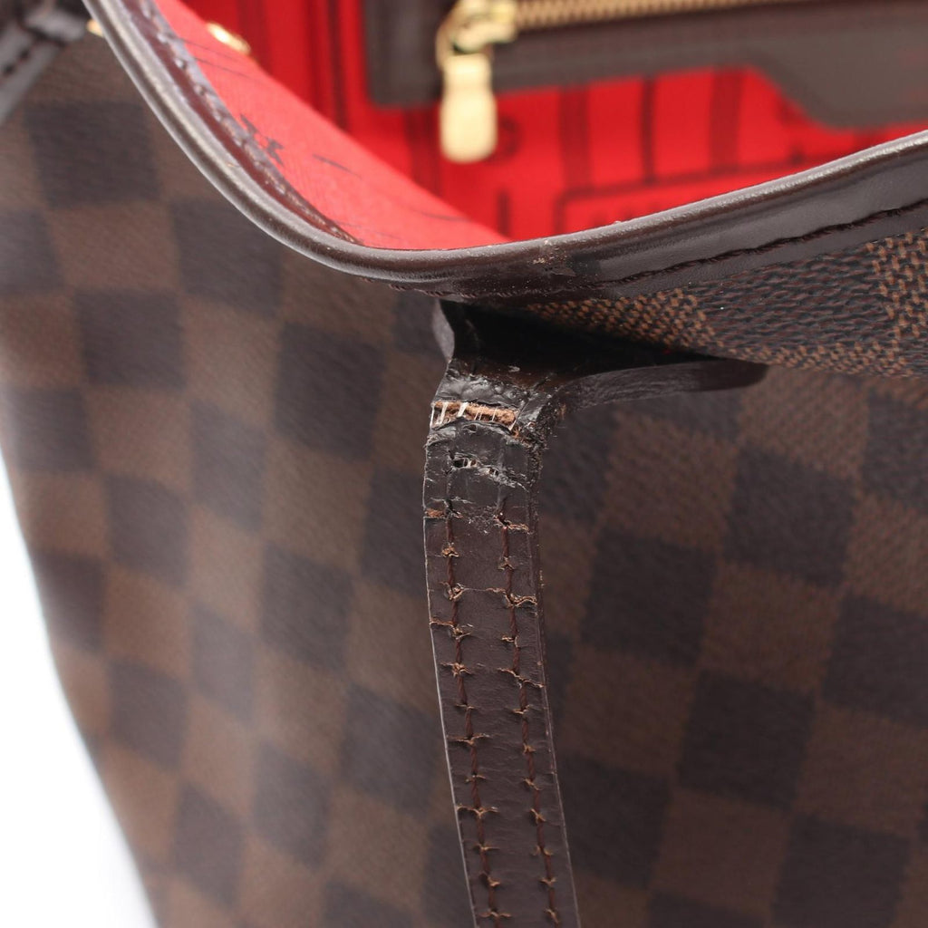 Louis Vuitton Tote Bag Neverfull PM Damier Ebene Leather — view 6