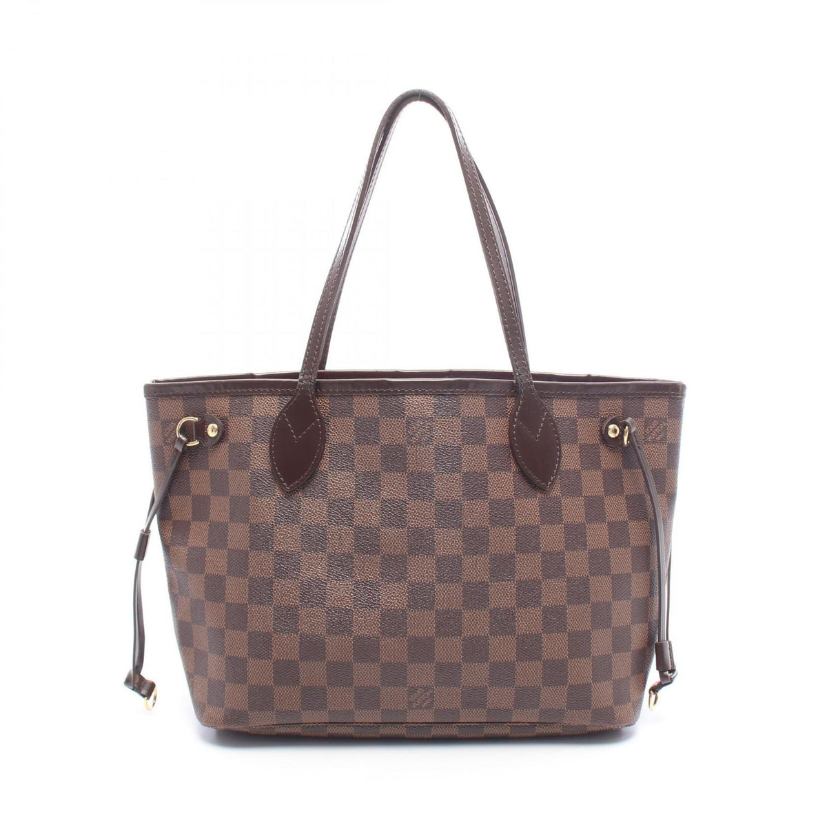 Louis Vuitton Tote Bag Neverfull PM Damier Ebene Leather