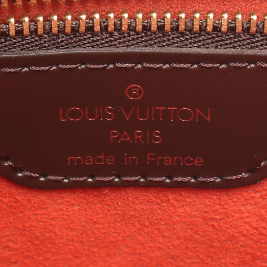 Louis Vuitton Tote Bag Vevarnish PM Damier Ebene Leather — view 4