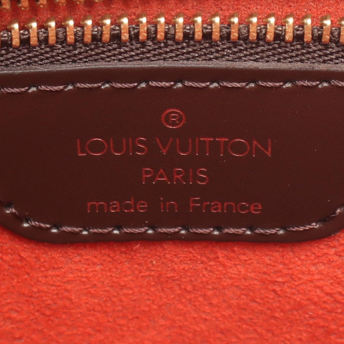 Louis Vuitton Tote Bag Vevarnish PM Damier Ebene Leather — view 4