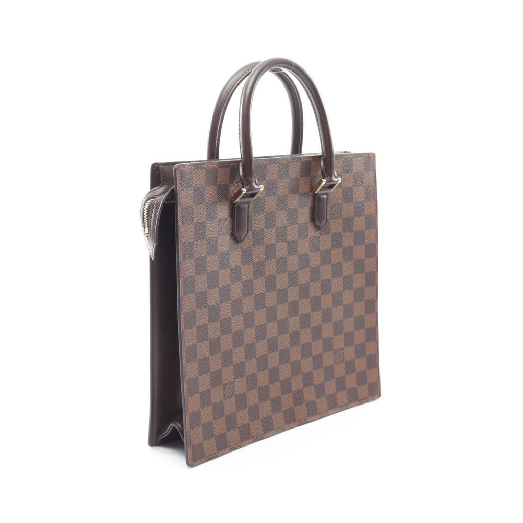 Louis Vuitton Tote Bag Vevarnish PM Damier Ebene Leather — view 2
