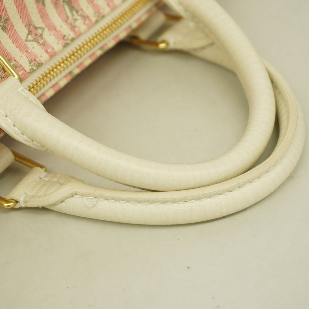 Louis Vuitton Handbag Monogram Mini Lin Croisette Speedy 30 Rouge — view 6