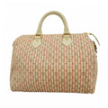 Louis Vuitton Handbag Monogram Mini Lin Croisette Speedy 30 Rouge