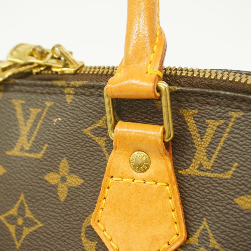 Louis Vuitton Handbag Monogram Alma Brown — view 8