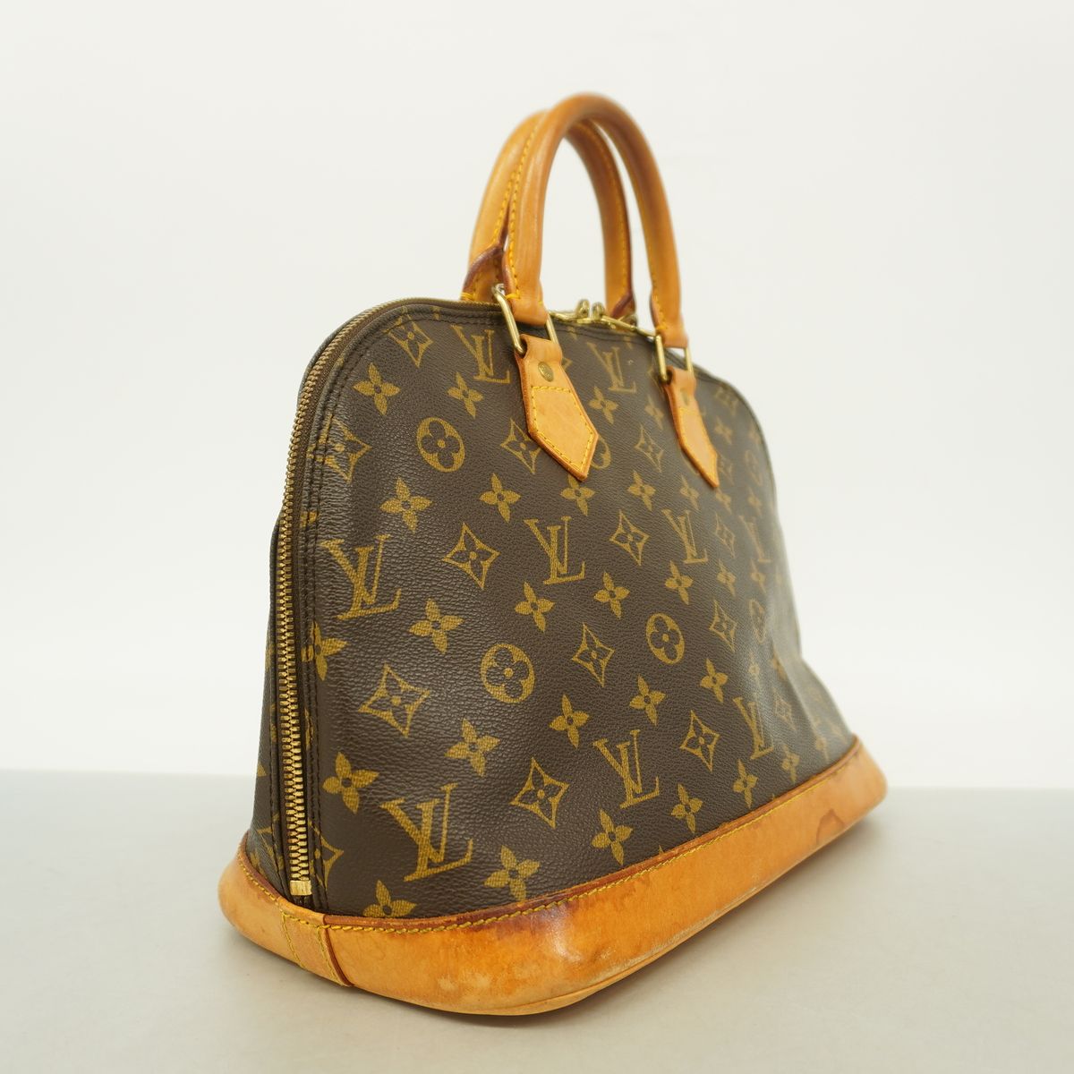 Louis Vuitton Handbag Monogram Alma Brown — view 2
