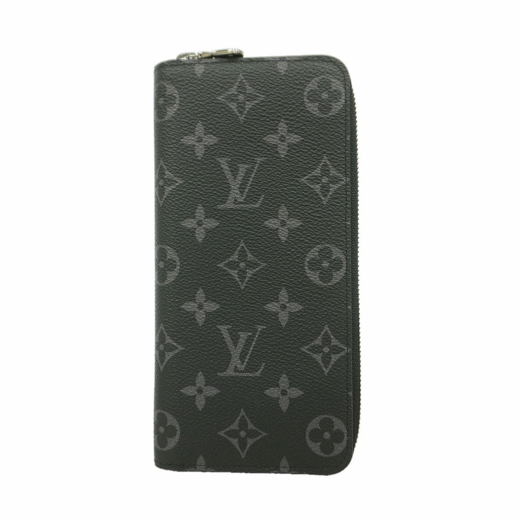 Louis Vuitton Wallet Monogram Eclipse Zippy Vertical Black