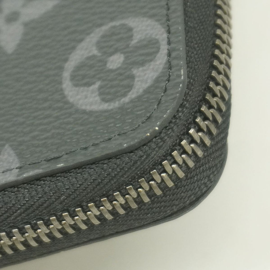 Louis Vuitton Wallet Monogram Eclipse Zippy Vertical Black — view 6