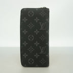Louis Vuitton Wallet Monogram Eclipse Zippy Vertical Black — view 7