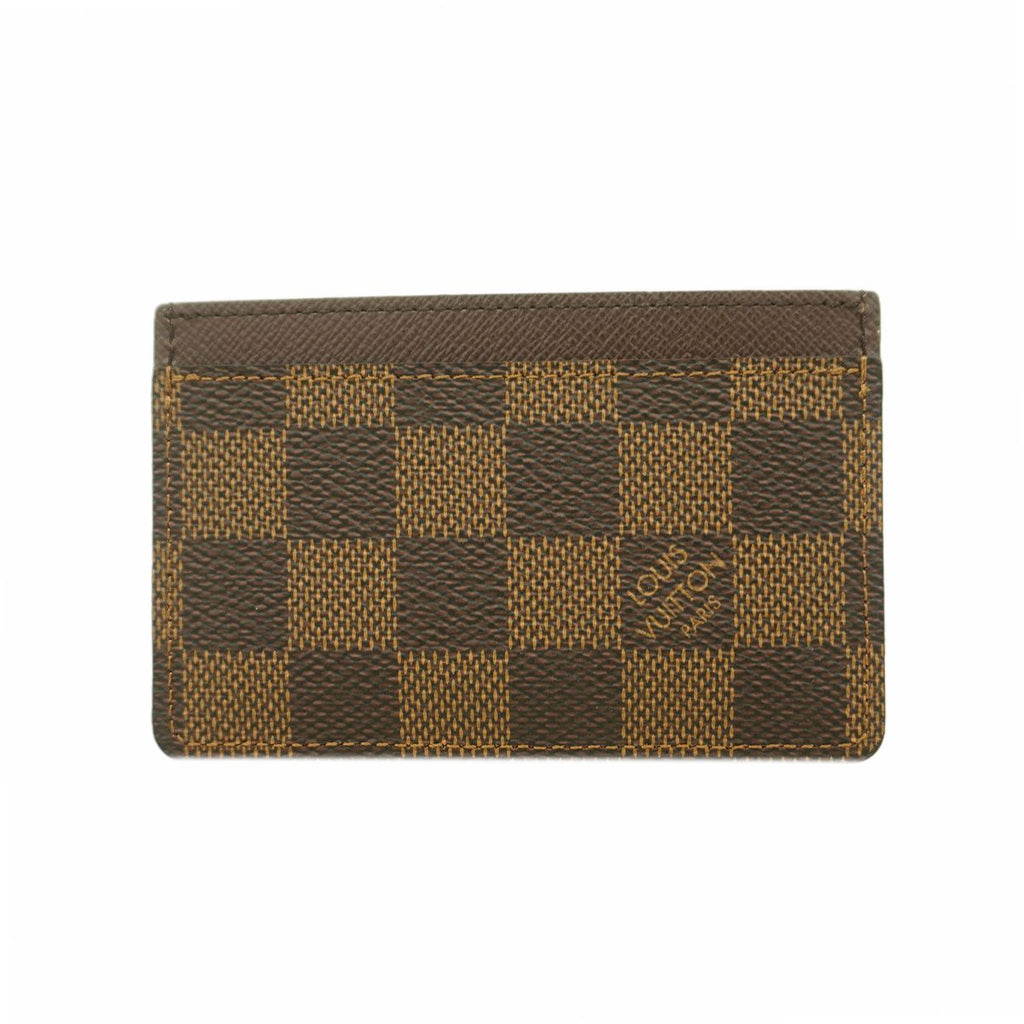 Louis Vuitton Card Case Damier Porte Cartes Simple Ebene