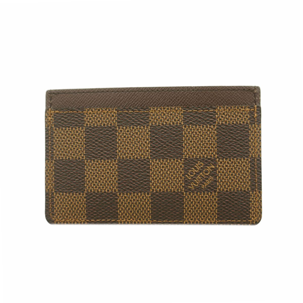 Louis Vuitton Card Case Damier Porte Cartes Simple Ebene