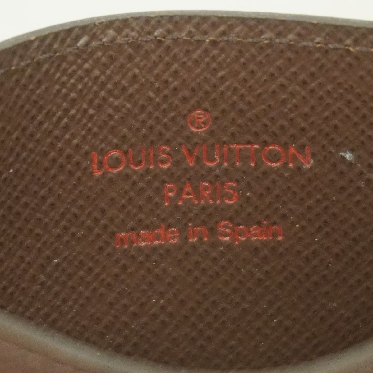Louis Vuitton Card Case Damier Porte Cartes Simple Ebene — view 4