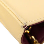 Chanel Handbag Lambskin Beige Gold 2-Way Bag — view 7