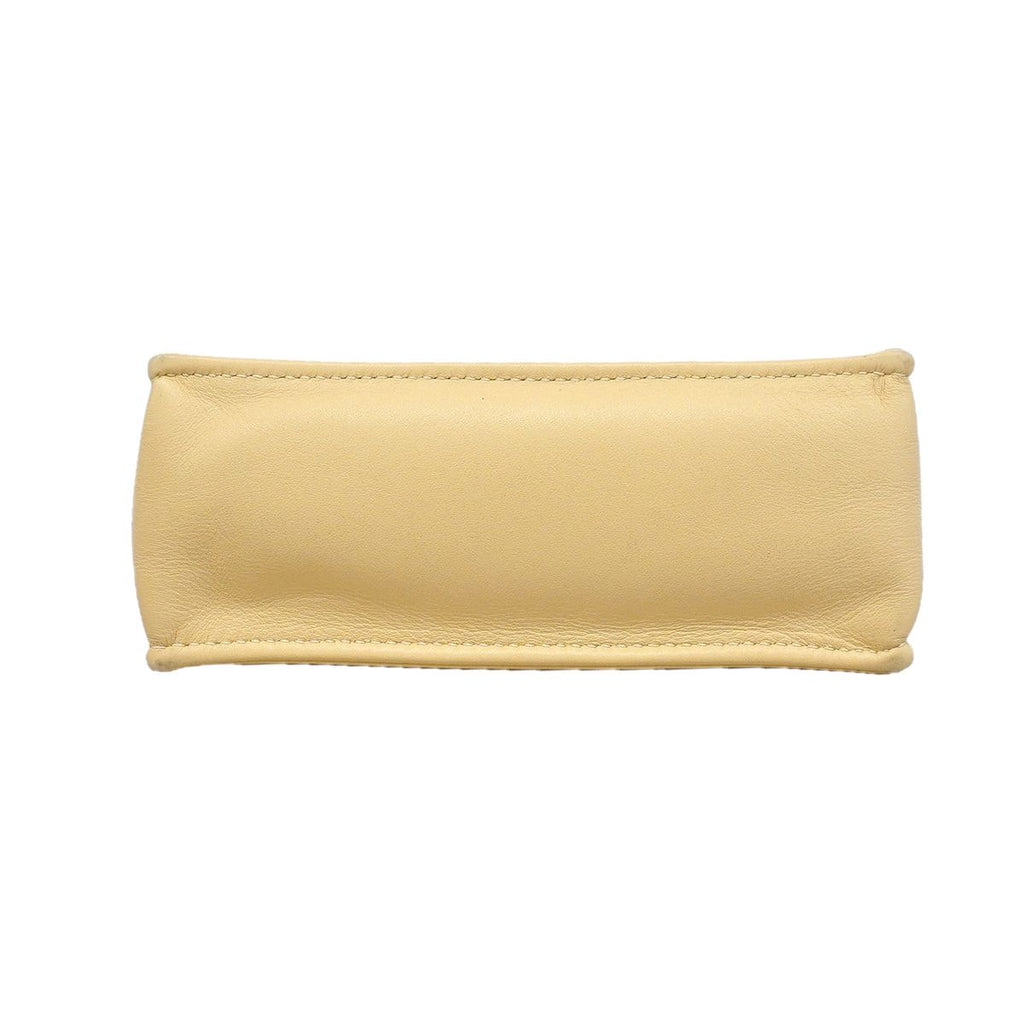 Chanel Handbag Lambskin Beige Gold 2-Way Bag — view 3