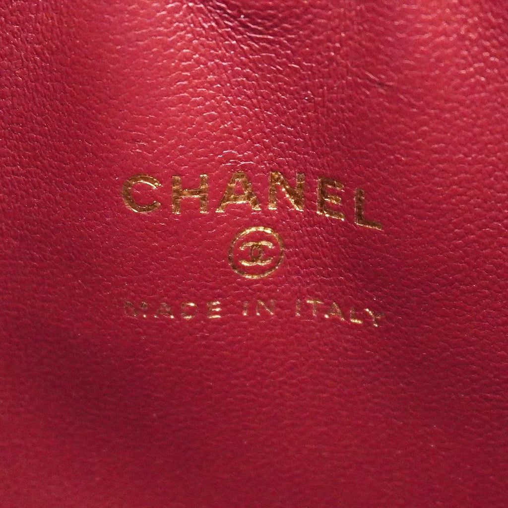 Chanel Handbag Lambskin Beige Gold 2-Way Bag — view 5
