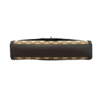 Gucci Shoulder Bag GG Canvas Luce Brown Champagne Gold — view 3