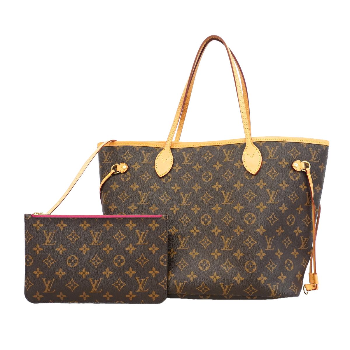 Louis Vuitton Tote Bag Monogram Neverfull MM Pivoine