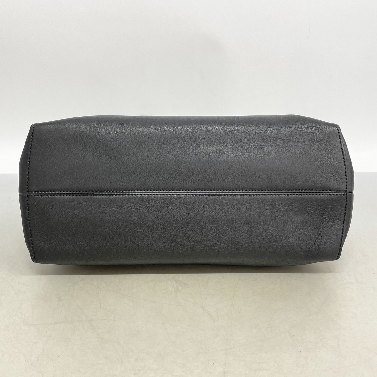Fendi Handbag by the Way Leather Black Silver 2-Way Bag — view 3