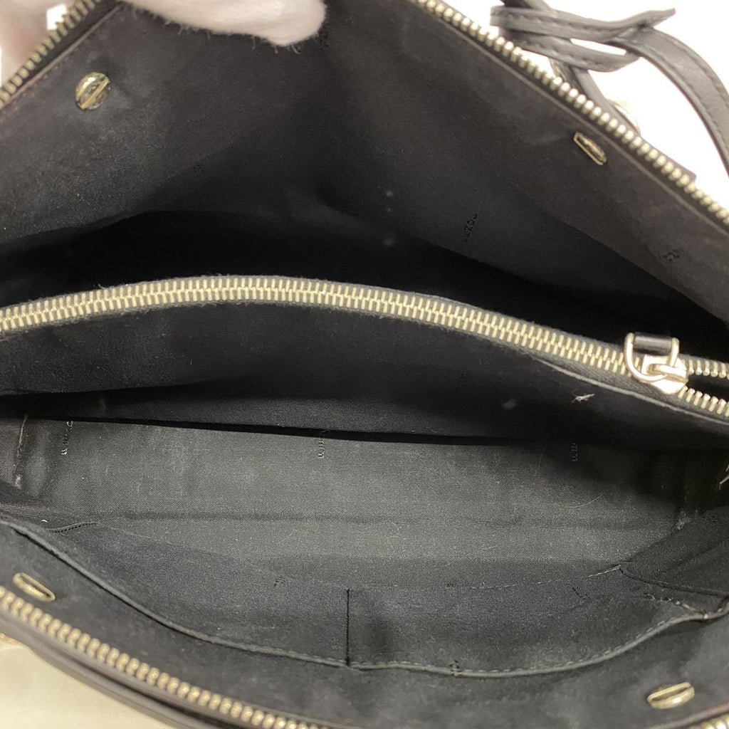 Fendi Handbag by the Way Leather Black Silver 2-Way Bag — view 4