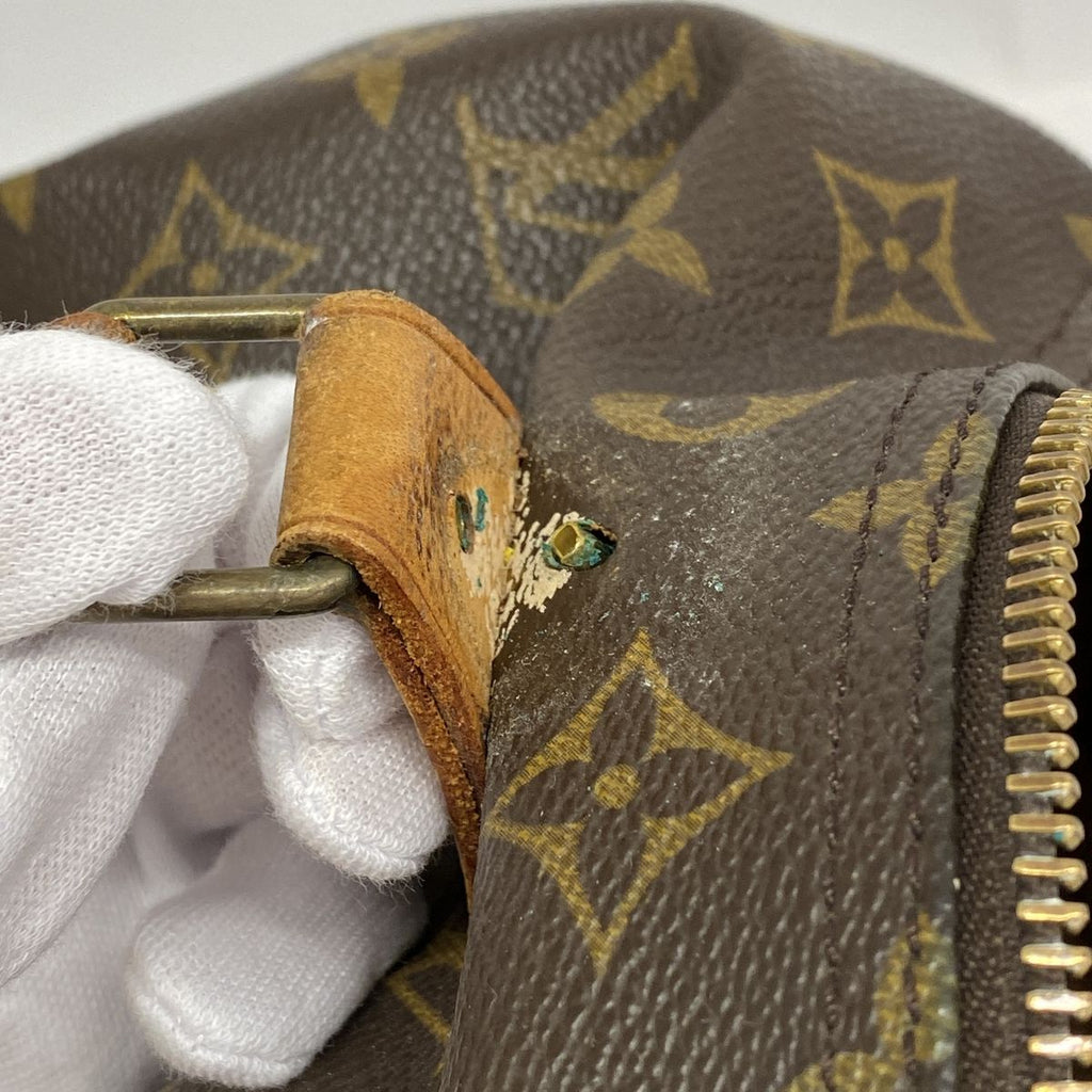Louis Vuitton Handbag Monogram Speedy 30 Brown — view 6
