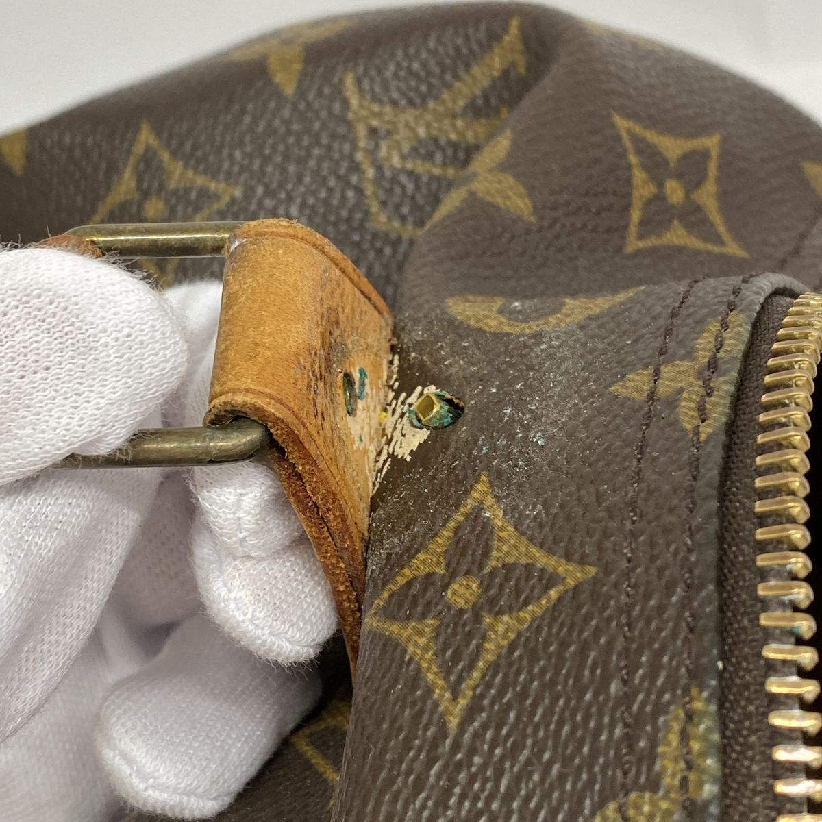 Louis Vuitton Handbag Monogram Speedy 30 Brown — view 6