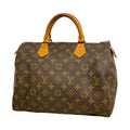 Louis Vuitton Handbag Monogram Speedy 30 Brown