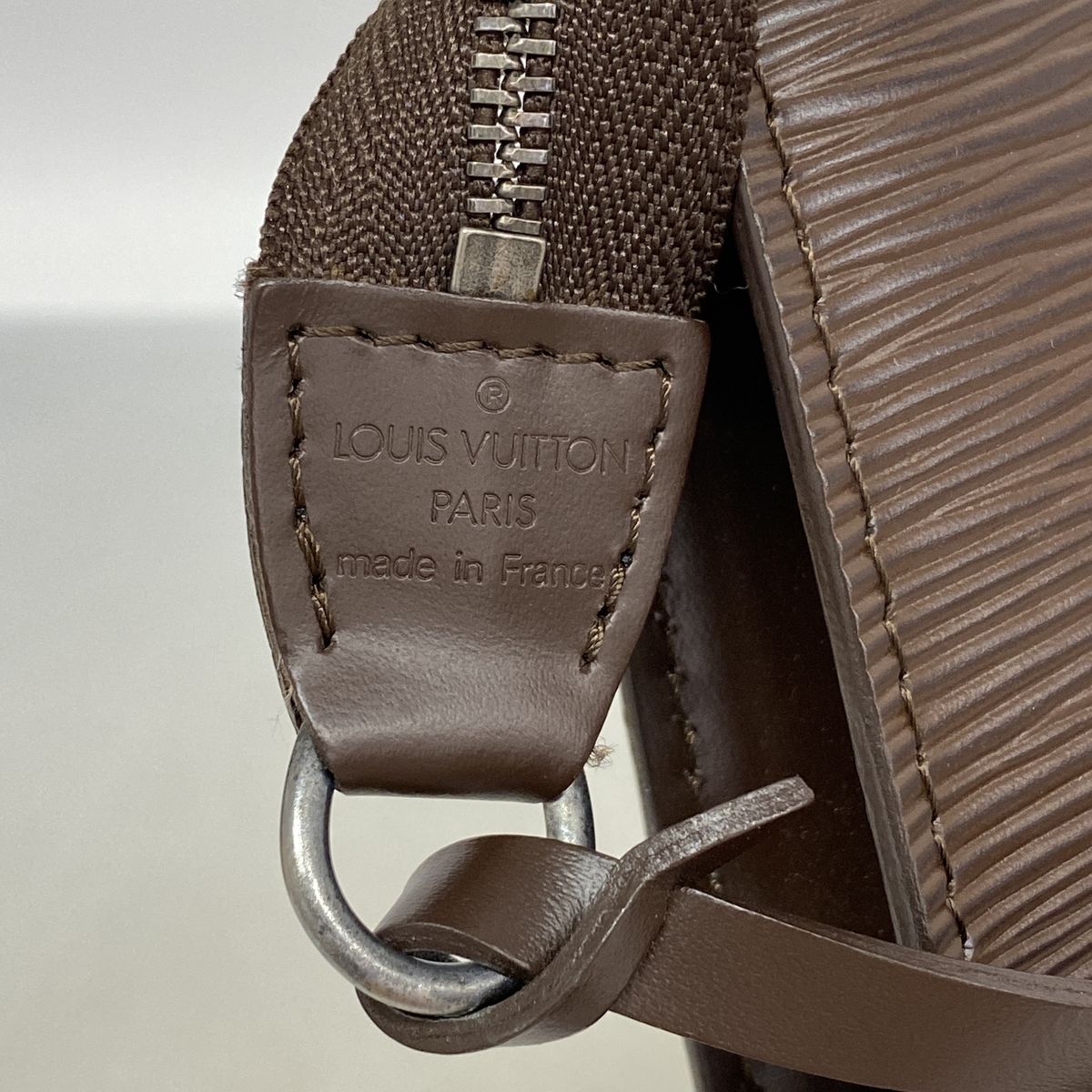 Louis Vuitton Pouch Epi Pochette Accessoires Mocha — view 5