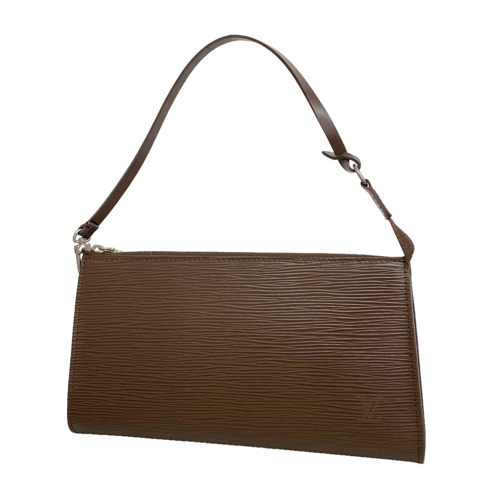 Louis Vuitton Pouch Epi Pochette Accessoires Mocha