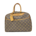 Louis Vuitton Handbag Monogram Deauville Brown