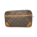 Louis Vuitton Clutch Monogram Compiegne 28 Brown