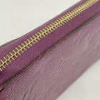 Louis Vuitton Wallet Monogram Empreinte Zippy Amethyst — view 7