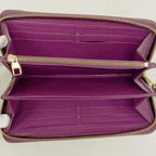 Louis Vuitton Wallet Monogram Empreinte Zippy Amethyst — view 3