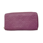 Louis Vuitton Wallet Monogram Empreinte Zippy Amethyst
