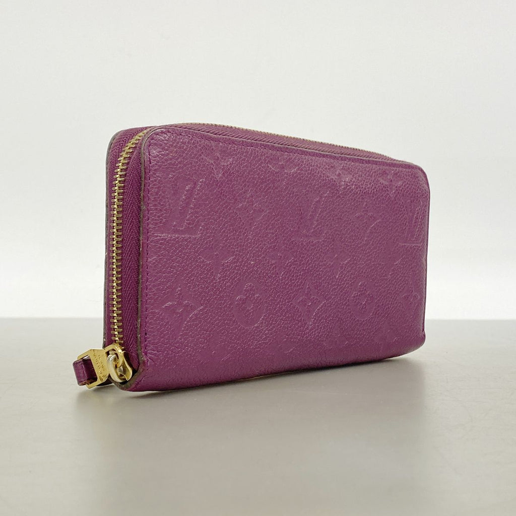Louis Vuitton Wallet Monogram Empreinte Zippy Amethyst — view 2