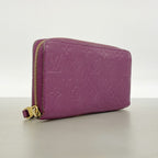 Louis Vuitton Wallet Monogram Empreinte Zippy Amethyst — view 2