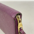 Louis Vuitton Wallet Monogram Empreinte Zippy Amethyst — view 8