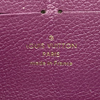 Louis Vuitton Wallet Monogram Empreinte Zippy Amethyst — view 4