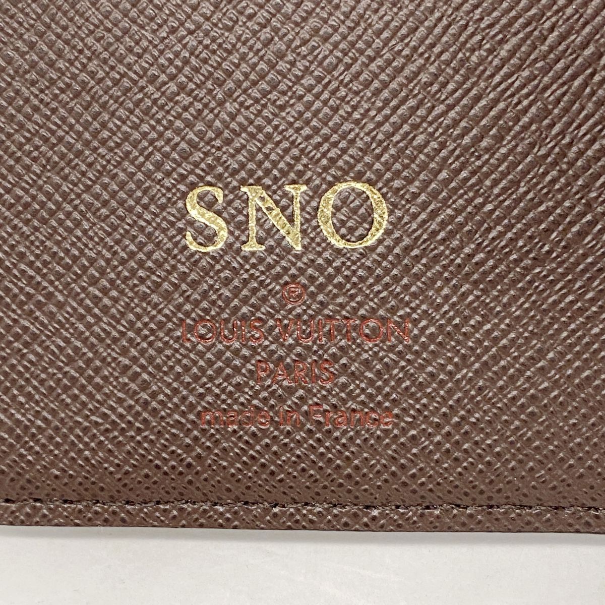Louis Vuitton Agenda Cover Damier PM Ebene — view 4