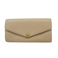 Louis Vuitton Wallet Monogram Empreinte Portefeuille Sarah Tourterelle