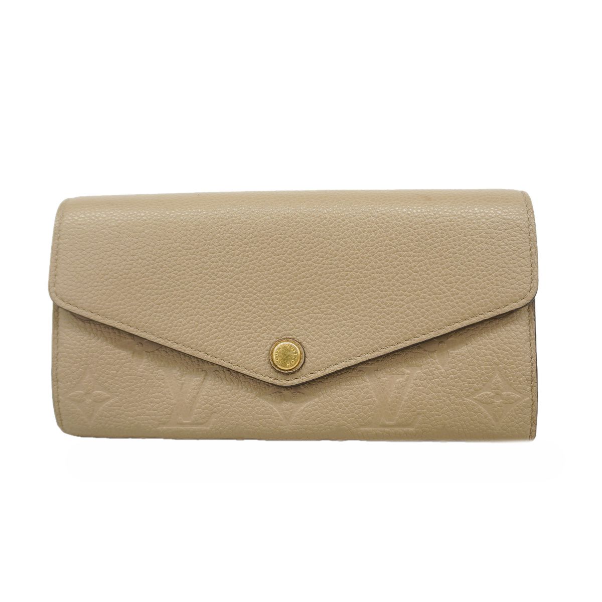 Louis Vuitton Wallet Monogram Empreinte Portefeuille Sarah Tourterelle