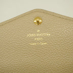 Louis Vuitton Wallet Monogram Empreinte Portefeuille Sarah Tourterelle — view 4