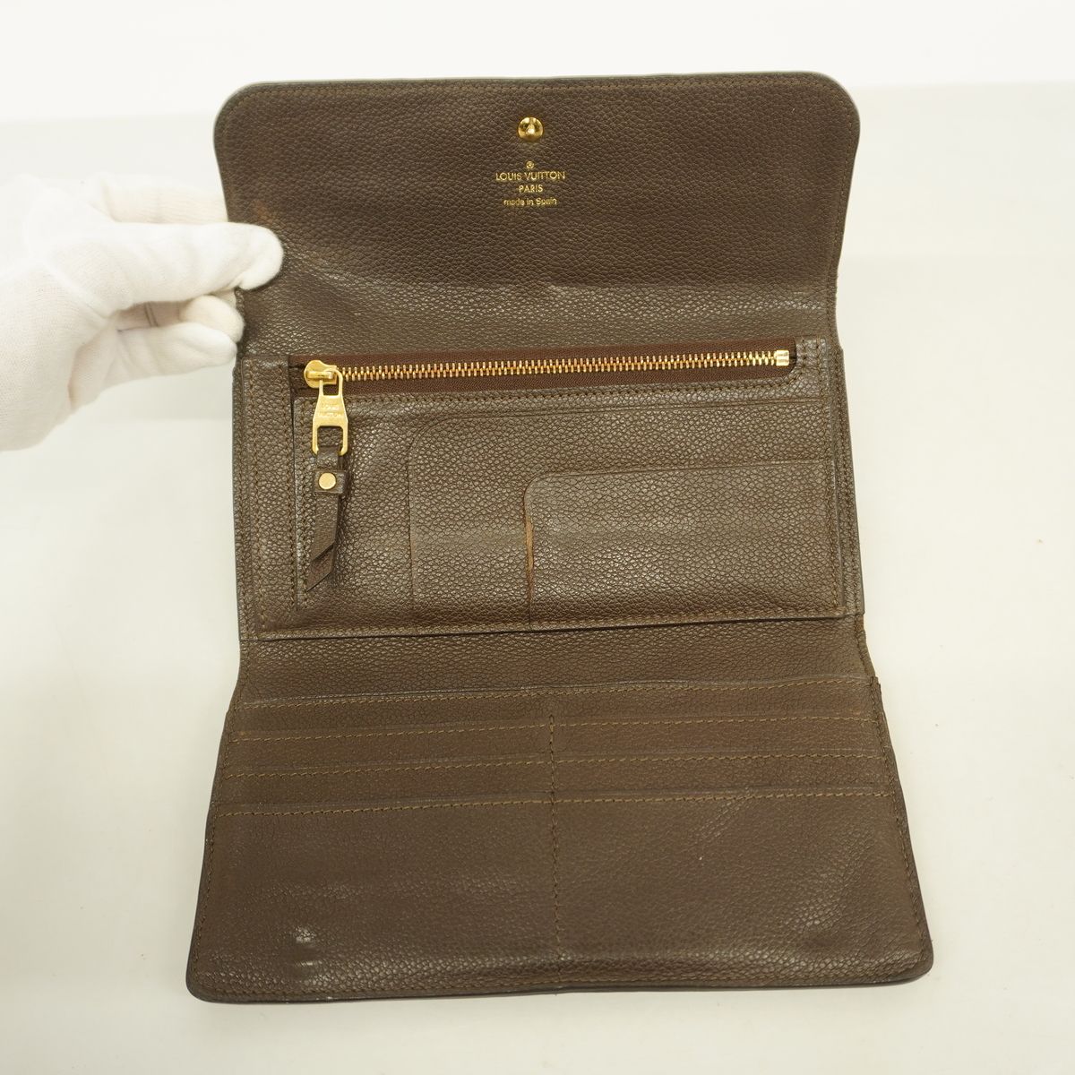 Louis Vuitton Trifold Wallet Monogram Empreinte Portefeuille Virtuose Ombre — view 3