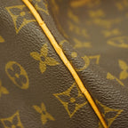 Louis Vuitton Boston Bag Monogram Keepall Bandouliere 55 Brown — view 6