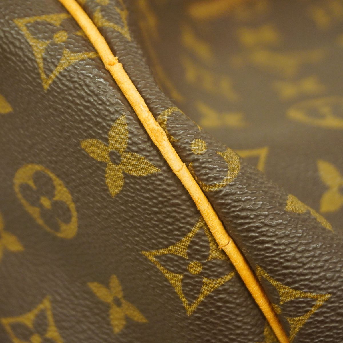 Louis Vuitton Boston Bag Monogram Keepall Bandouliere 55 Brown — view 6