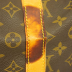 Louis Vuitton Boston Bag Monogram Keepall Bandouliere 55 Brown — view 8